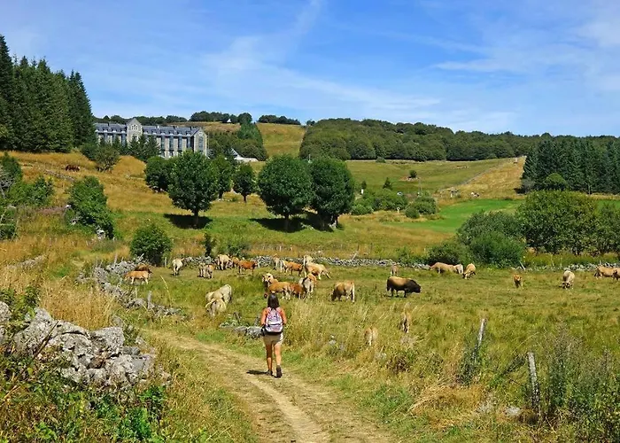 T 2 Dans Village 3 *** A Saint Geniez 2 Piscines Chauffee Apartmán Pierrefiche (Aveyron)